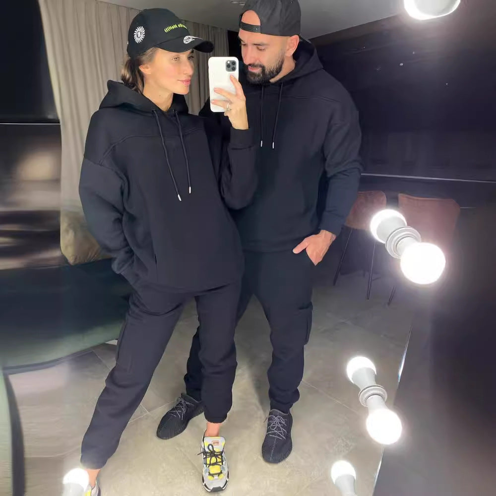 Damer Bekväm Hoodie- och Joggingdräkt-Set Mirla-Eva Jonsson