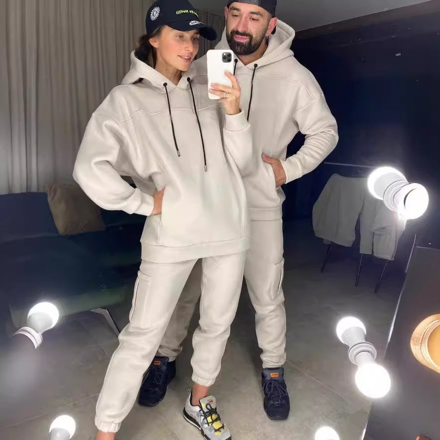 Damer Bekväm Hoodie- och Joggingdräkt-Set Mirla-Eva Jonsson