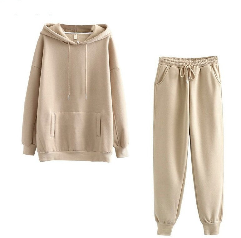 Damer Bekväm Hoodie-set med elastisk mudd Mirla-Eva Jonsson
