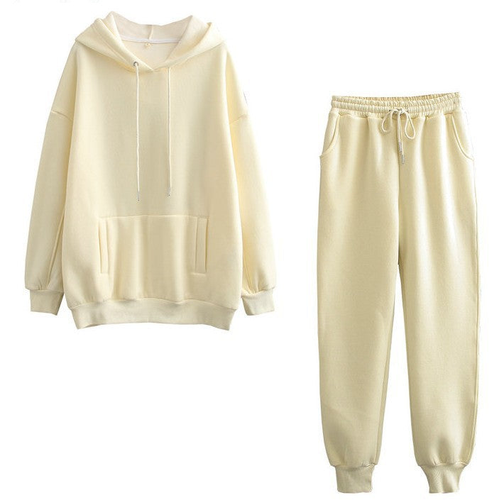 Damer Bekväm Hoodie-set med elastisk mudd Mirla-Eva Jonsson