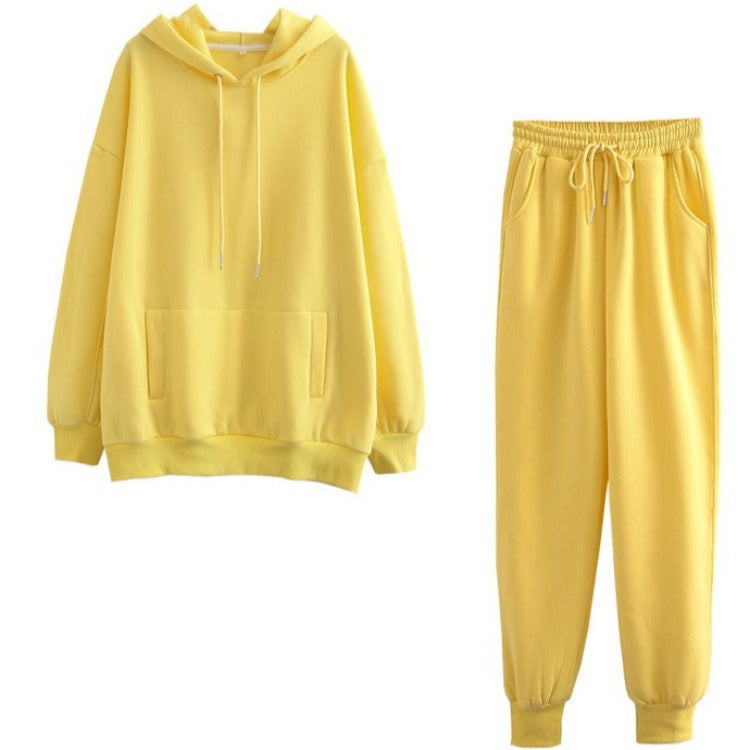 Damer Bekväm Hoodie-set med elastisk mudd Mirla-Eva Jonsson