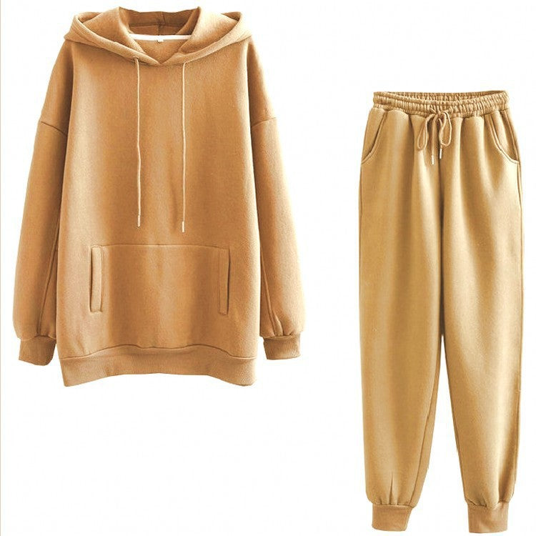 Damer Bekväm Hoodie-set med elastisk mudd Mirla-Eva Jonsson