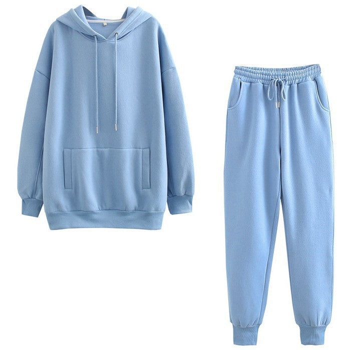 Damer Bekväm Hoodie-set med elastisk mudd Mirla-Eva Jonsson