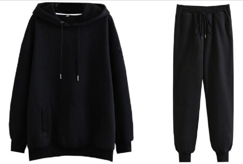 Damer Bekväm Hoodie-set med elastisk mudd Mirla-Eva Jonsson