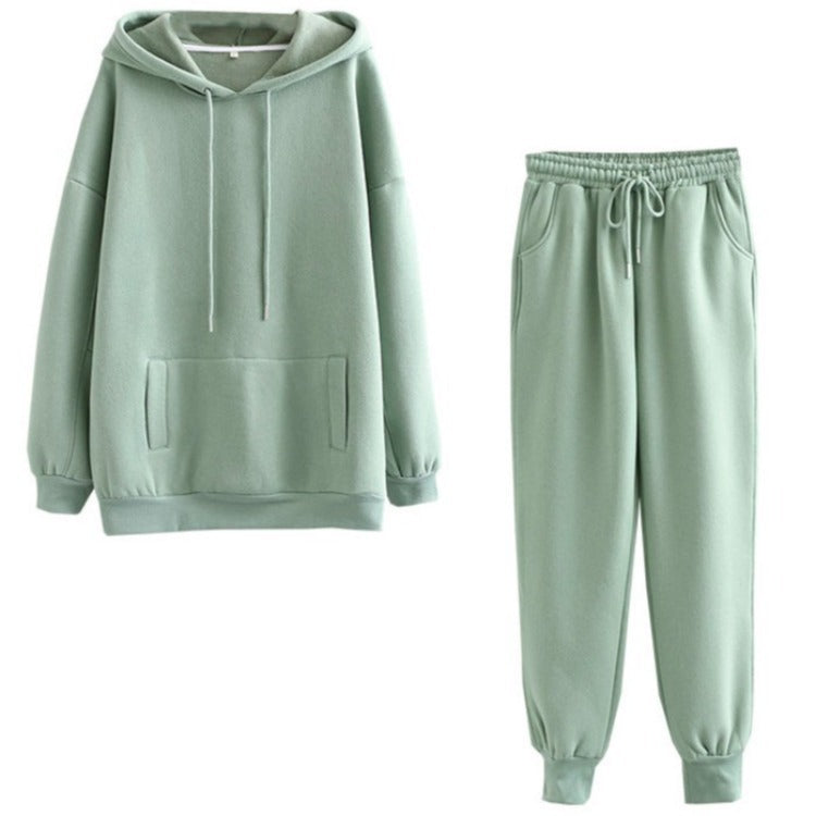 Damer Bekväm Hoodie-set med elastisk mudd Mirla-Eva Jonsson