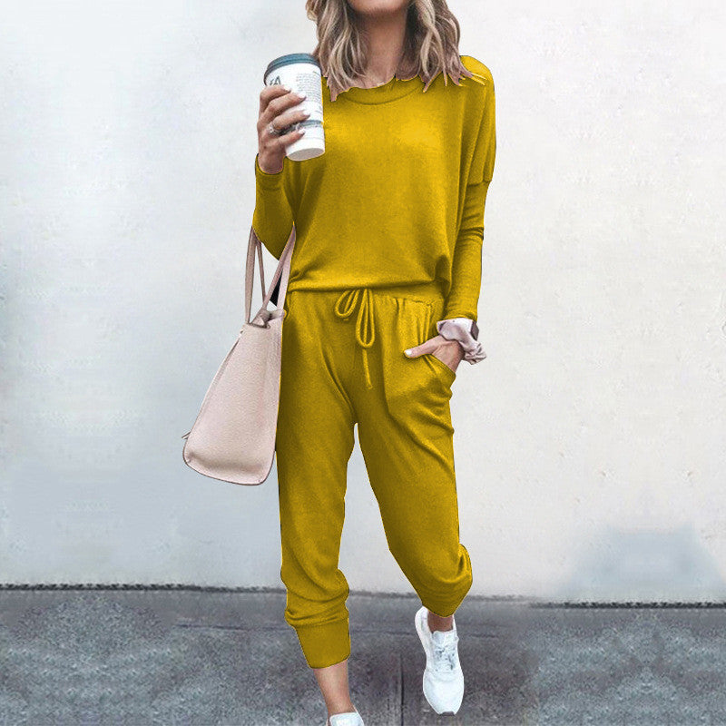 Damer Bekväm Jumpsuit med Moderiktig Rundhals och Justerbar Midja Eva Jonsson-Eva Jonsson