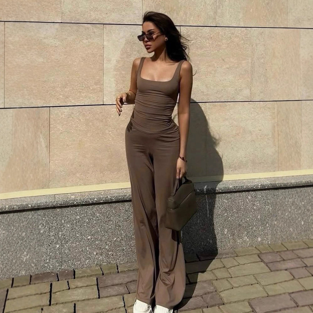 Damer Bekväm Lounge-byxa och Topp Set Mirla-Eva Jonsson