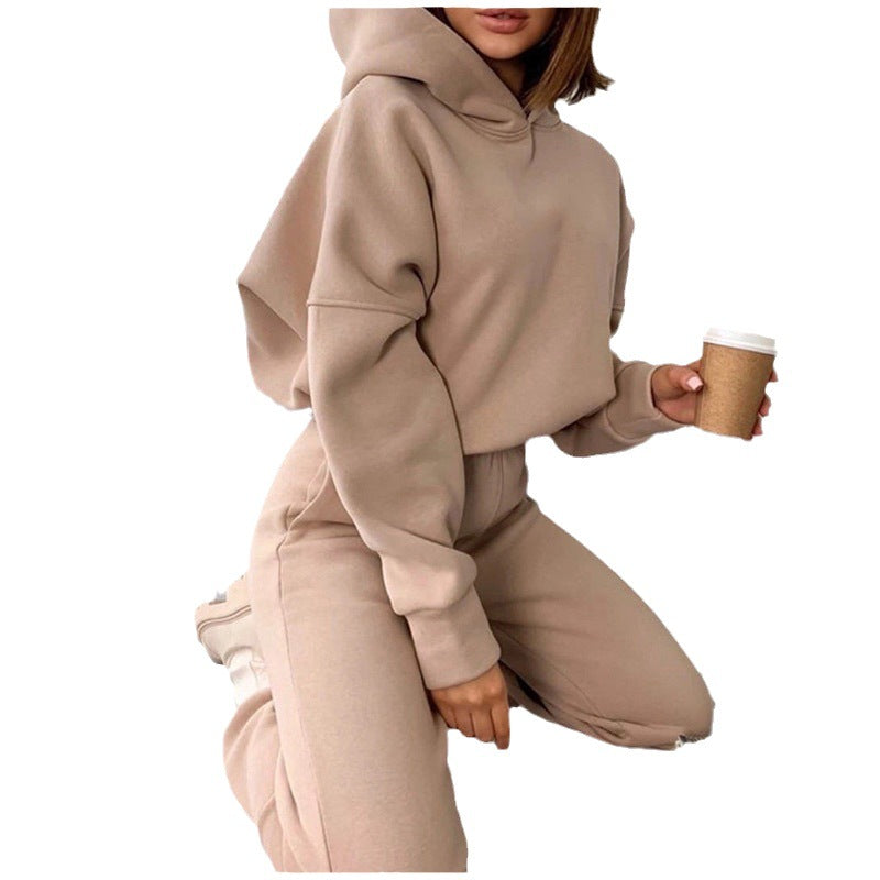 Damer Bekväm Oversized Hoodie med Känguruficka Eva Jonsson-Eva Jonsson