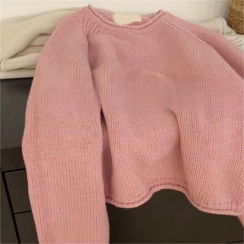 Damer Bekväm Oversized Tröja i högkvalitativ bomull med ribbdetaljer Eva Jonsson-Eva Jonsson