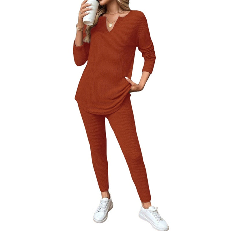 Damer Bekväm Stickad Lounge Wear Set Eva Jonsson-Eva Jonsson