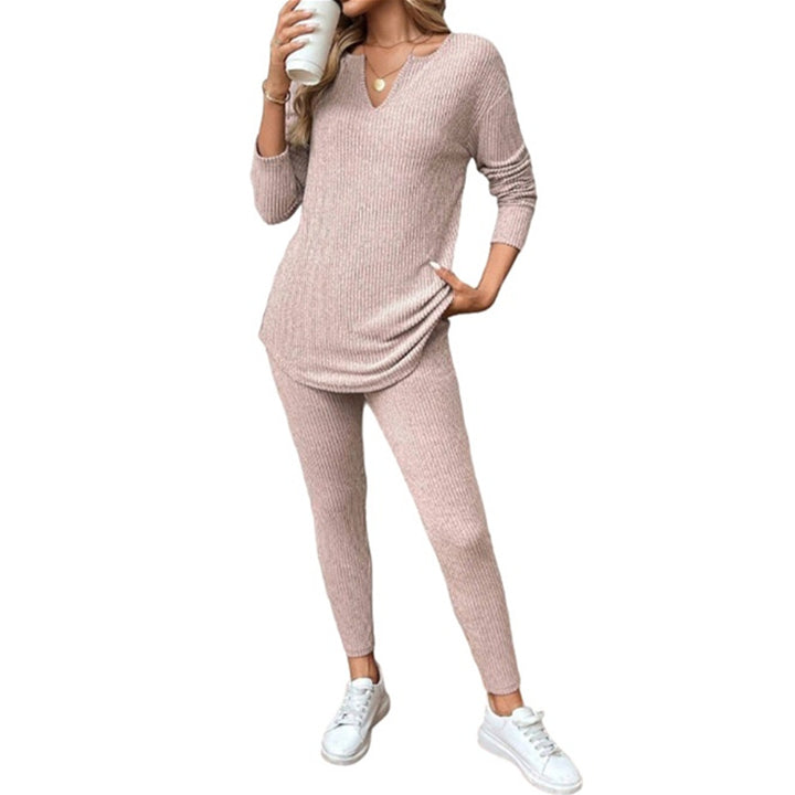 Damer Bekväm Stickad Lounge Wear Set Eva Jonsson-Eva Jonsson