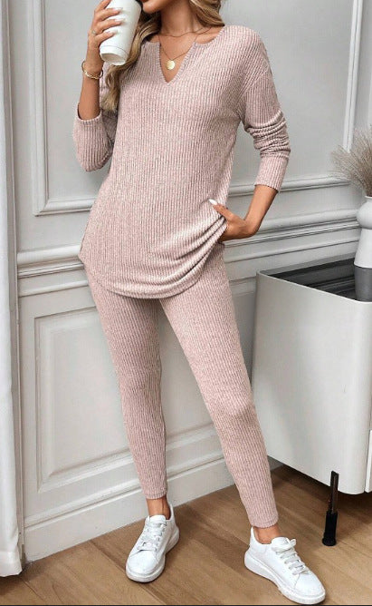 Damer Bekväm Stickad Lounge Wear Set Eva Jonsson-Eva Jonsson