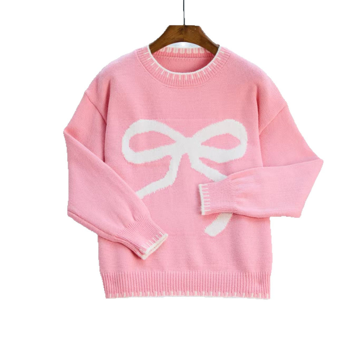 Damer Bekväm Sweatshirt med rosettmotiv och bekväma ärmar Eva Jonsson-Eva Jonsson