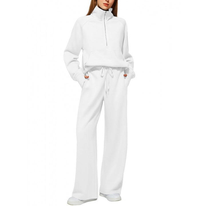Damer Bekväm Zip-Hoodie och vida byxor Mirla-Eva Jonsson