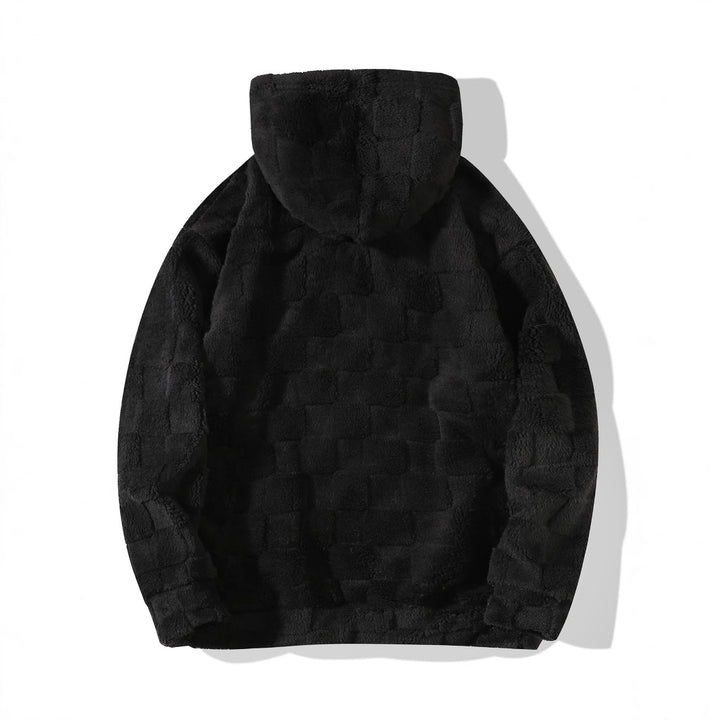 Damer Bekväm fleece-set med huva och elastisk midja Mirla-Eva Jonsson