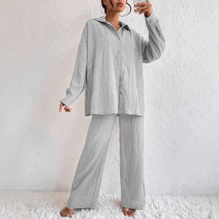 Damer Bekväm och avslappnad Långärmad Set Mirla-Eva Jonsson