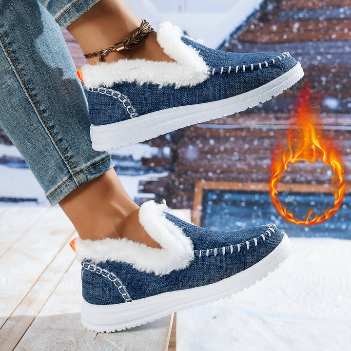 Damer Bekväm och mysig fodrad sneakers Mirla-Eva Jonsson
