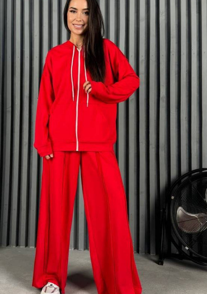 Damer Bekväm och stilig joggingdräkt med oversized hoodie Mirla-Eva Jonsson