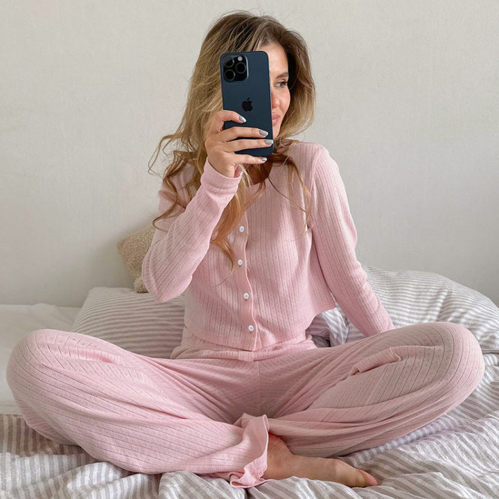 Damer Bekväm tvådelad pyjamas-set Mirla-Eva Jonsson