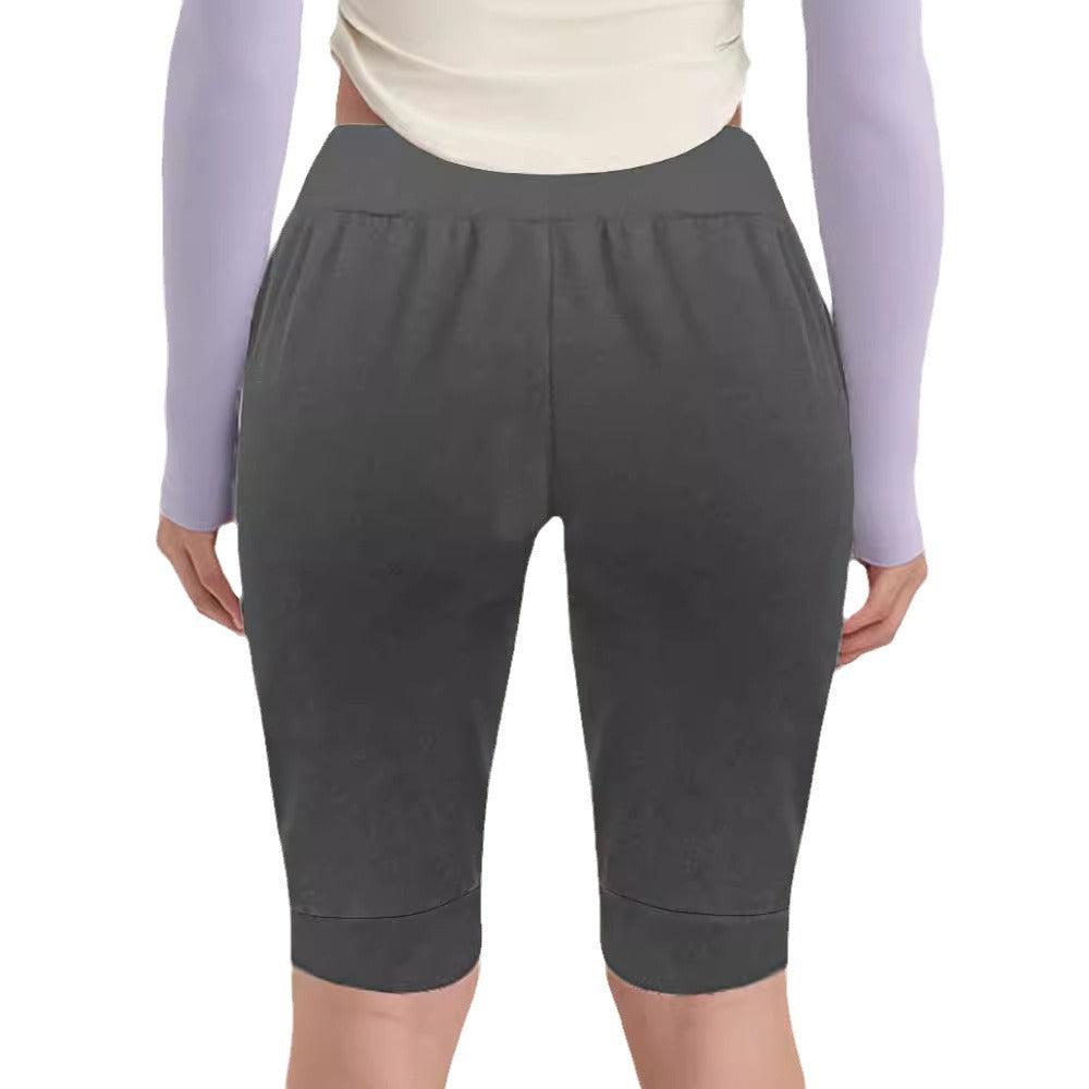 Damer Bekväma Jersey-Shorts med Elastisk Midja och Praktiska Sidofickor Mirla-Eva Jonsson