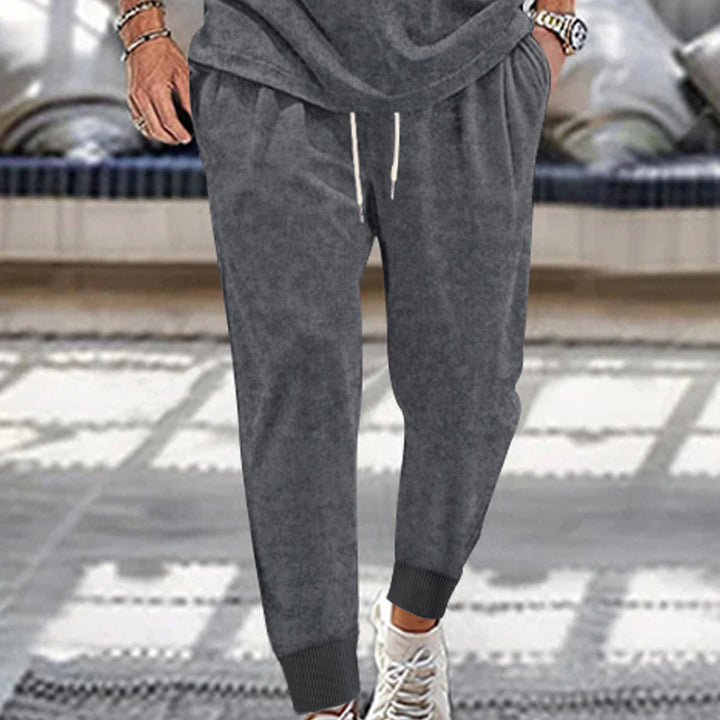 Damer Bekväma Sweatpants med elastisk midja och praktiska fickor Mirla-Eva Jonsson