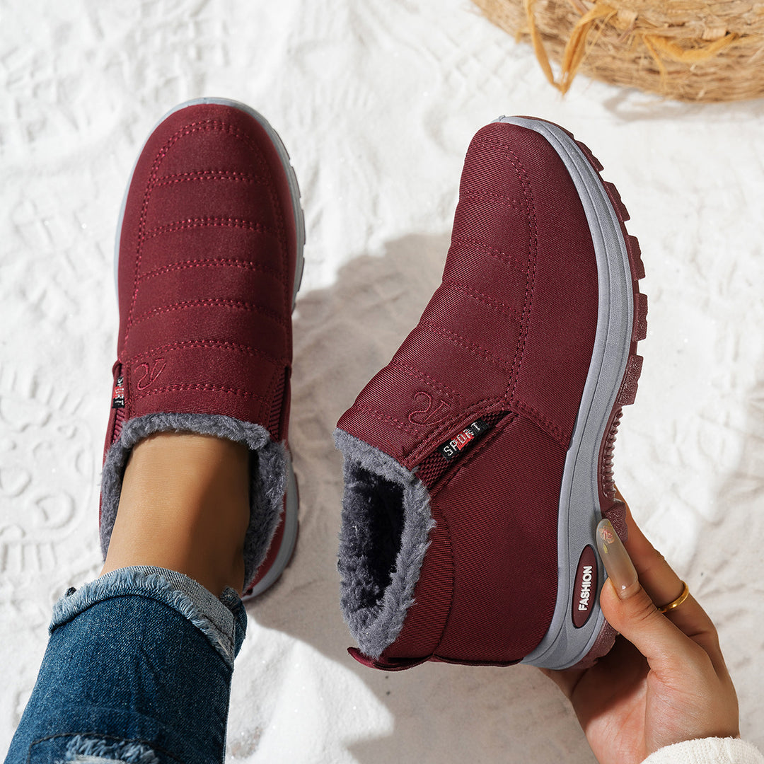 Damer Bekväma Varmfoder-Stövlar i modern Design Eva Jonsson-Eva Jonsson