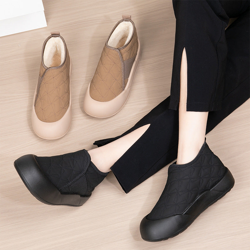 Damer Bekväma fleece-fodrade slip-on skor Mirla-Eva Jonsson