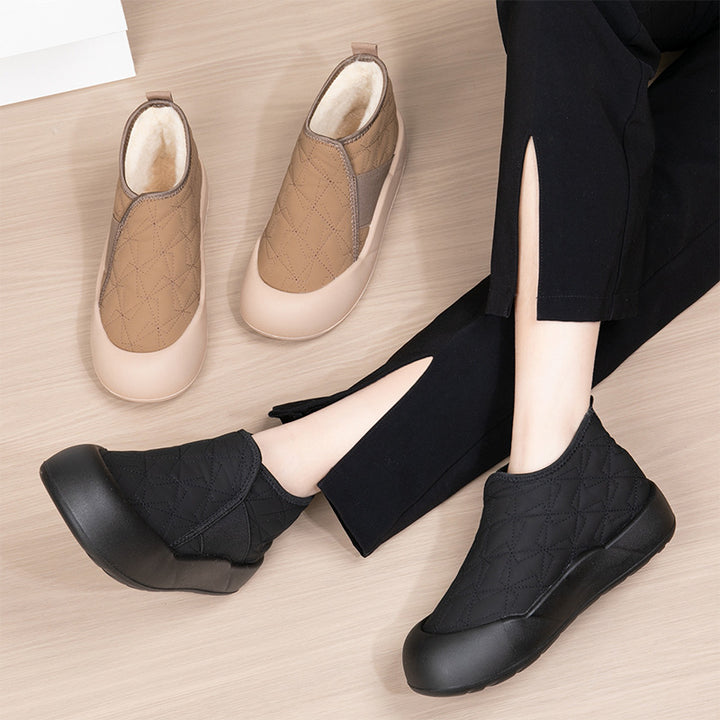 Damer Bekväma fleece-fodrade slip-on skor Mirla-Eva Jonsson