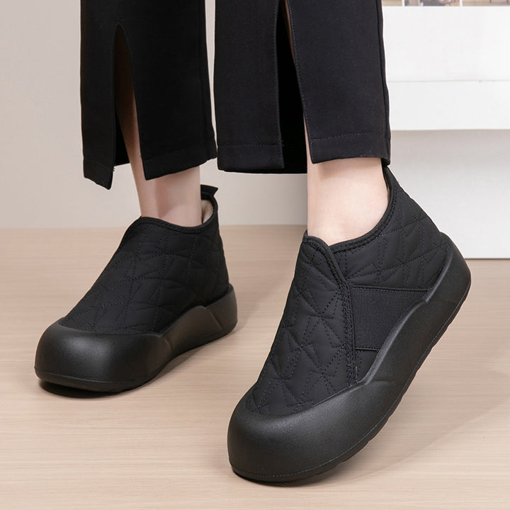 Damer Bekväma fleece-fodrade slip-on skor Mirla-Eva Jonsson