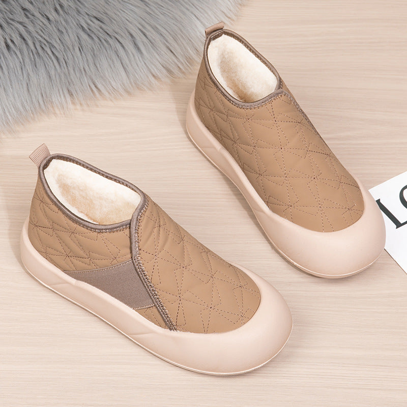 Damer Bekväma fleece-fodrade slip-on skor Mirla-Eva Jonsson