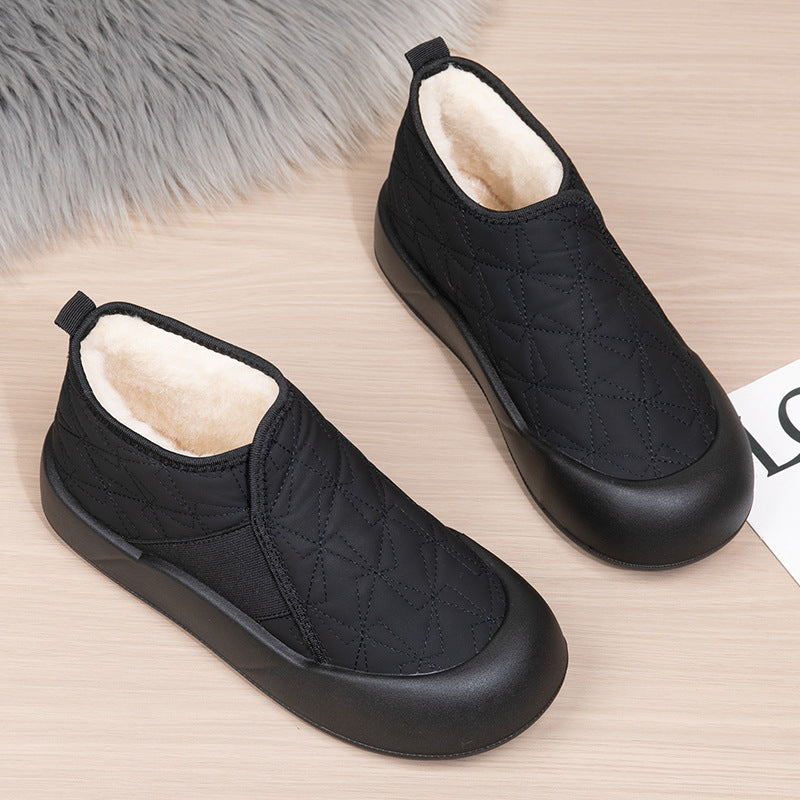 Damer Bekväma fleece-fodrade slip-on skor Mirla-Eva Jonsson