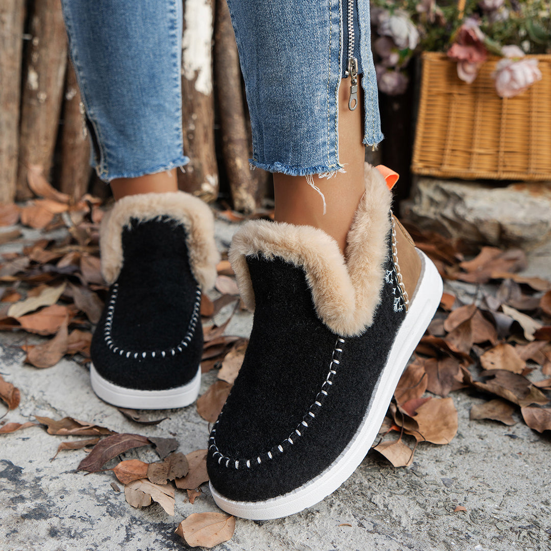 Damer Bekväma foder sneakers med elegant kardborreband och rutschfri sula Mirla-Eva Jonsson