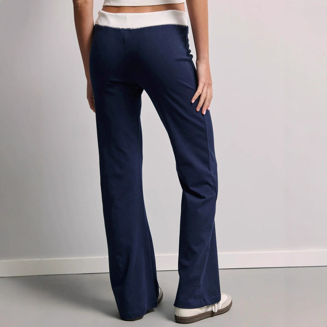 Damer Bekväma och avslappnade sweatpants med elastisk midja och sidofickor Mirla-Eva Jonsson
