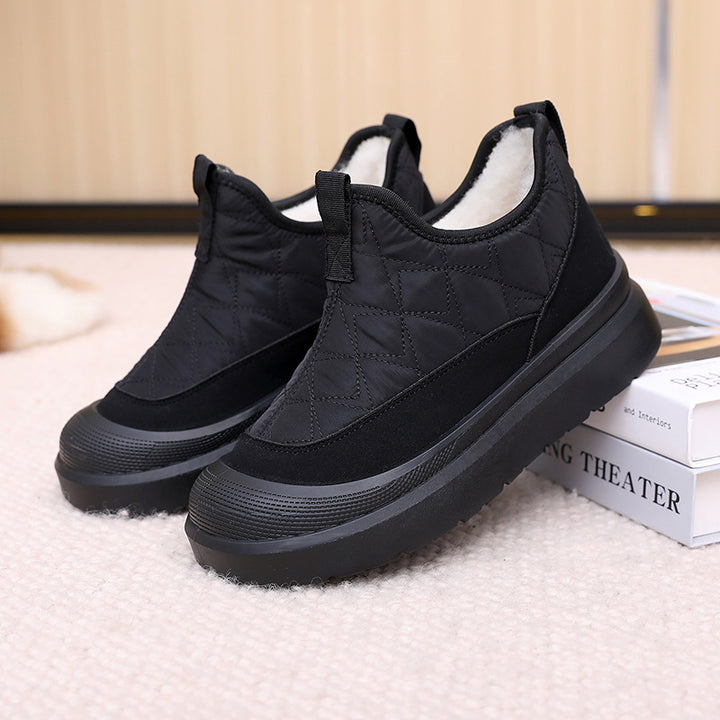 Damer Bekväma och väderbeständiga Slip-On Stövlar med mjukt Foder Mirla-Eva Jonsson