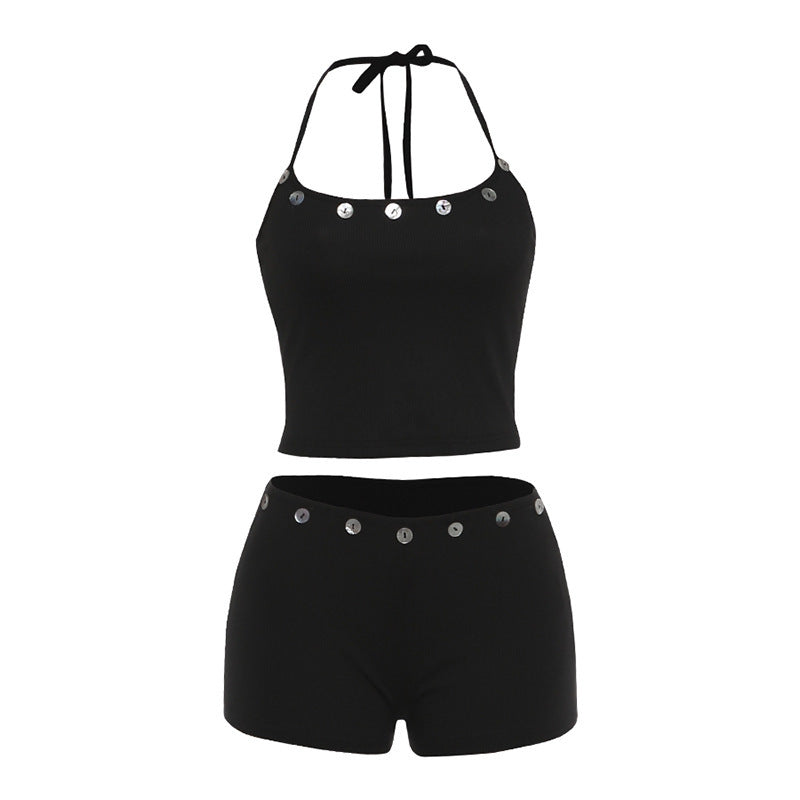 Damer Bikini-set med moderna paljett-detaljer och justerbara axelremmar Mirla-Eva Jonsson