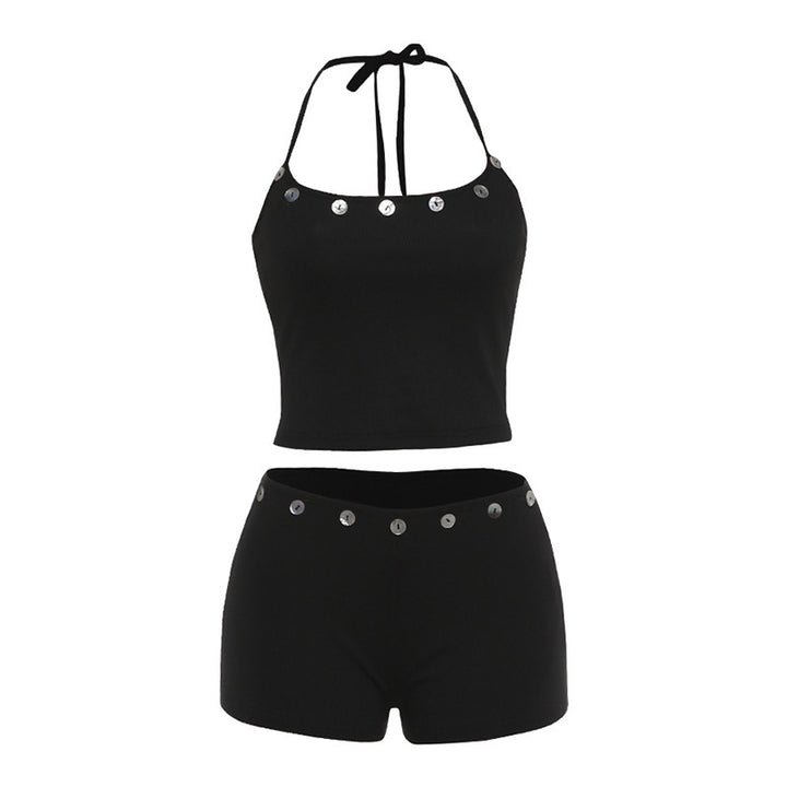 Damer Bikini-set med moderna paljett-detaljer och justerbara axelremmar Mirla-Eva Jonsson