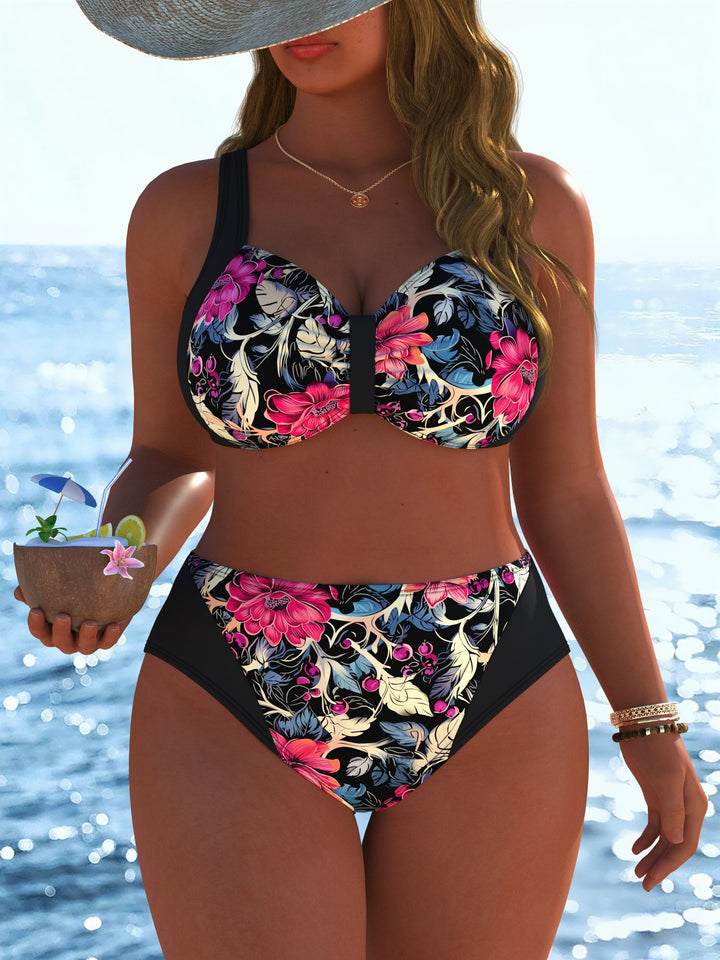 Damer Bikinis med fast stöd och trendiga mönster Mirla-Eva Jonsson