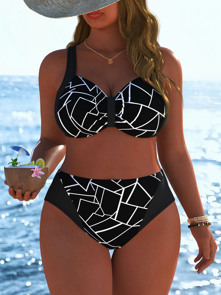 Damer Bikinis med fast stöd och trendiga mönster Mirla-Eva Jonsson