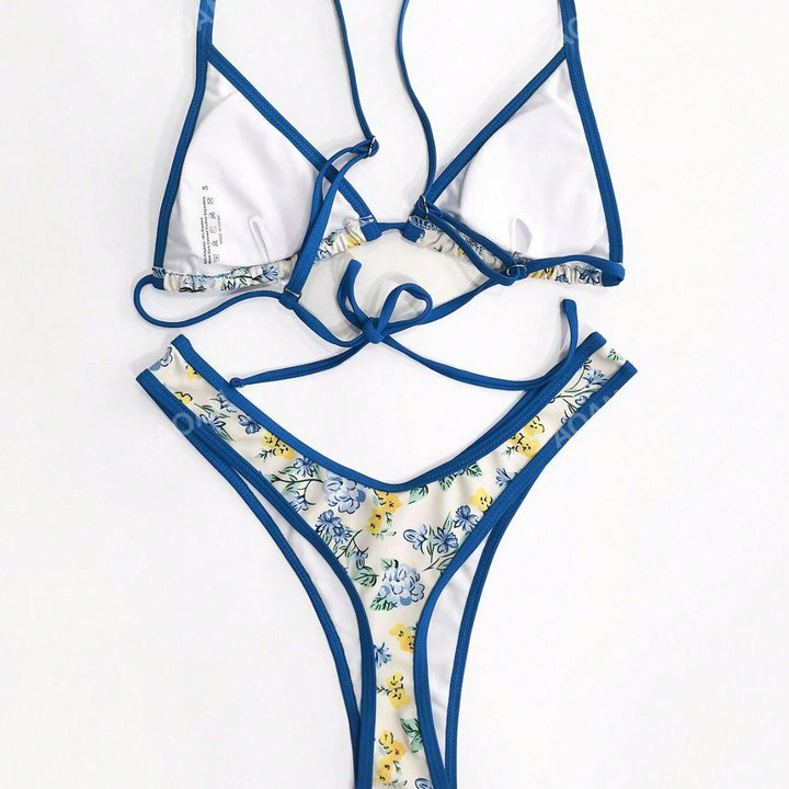 Damer Bikiniset med blommönster Mirla-Eva Jonsson