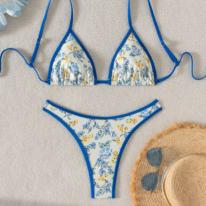 Damer Bikiniset med blommönster Mirla-Eva Jonsson