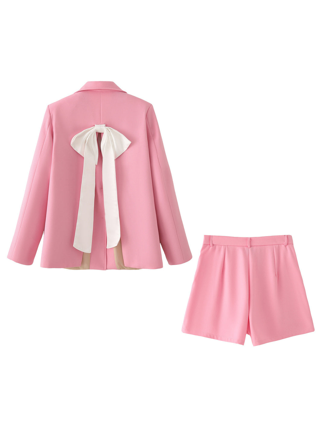 Damer Blazer-Shorts-set med elegant skärning och praktiska fickor Mirla-Eva Jonsson