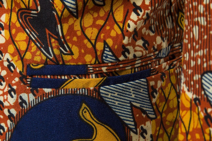 Damer Blazer i afrikansk mönster Mirla-Eva Jonsson