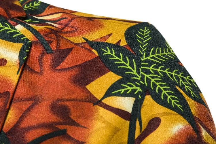 Damer Blazer i tropiskt motiv Mirla-Eva Jonsson