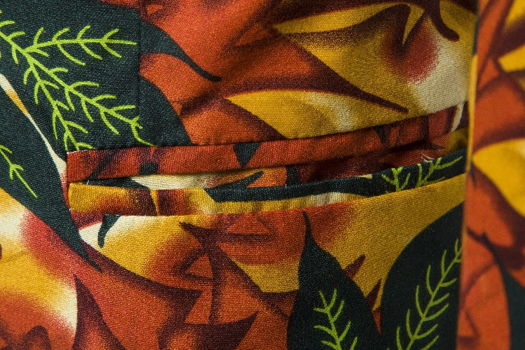 Damer Blazer i tropiskt motiv Mirla-Eva Jonsson