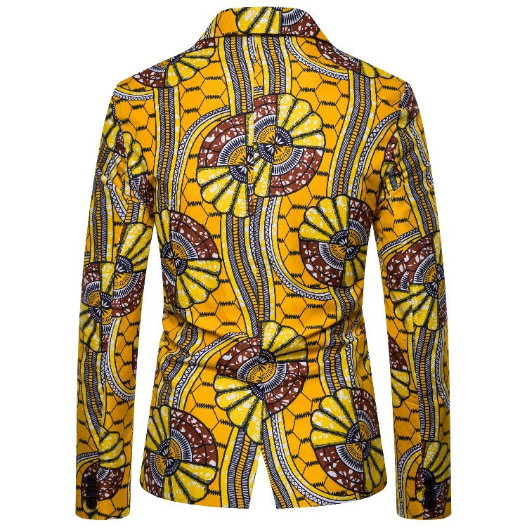 Damer Blazer i unik afrikansk design med modern snitt Mirla-Eva Jonsson