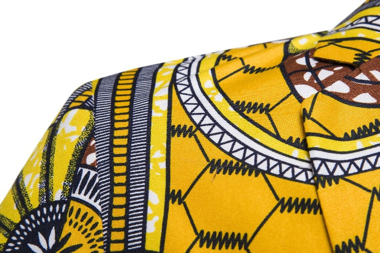 Damer Blazer i unik afrikansk design med modern snitt Mirla-Eva Jonsson