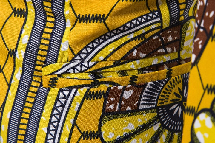 Damer Blazer i unik afrikansk design med modern snitt Mirla-Eva Jonsson