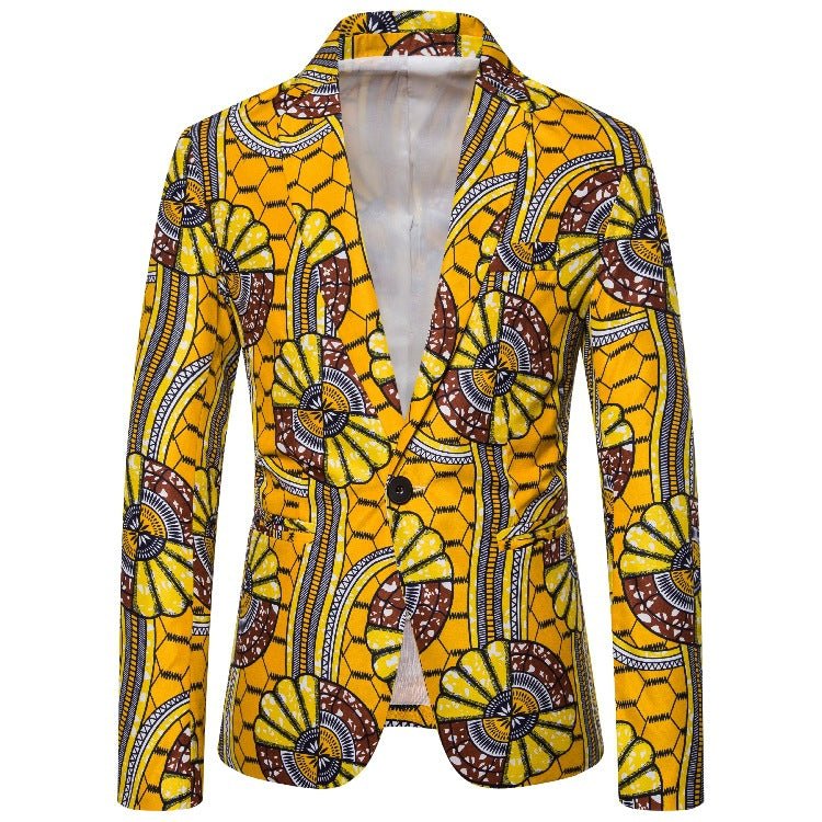 Damer Blazer i unik afrikansk design med modern snitt Mirla-Eva Jonsson