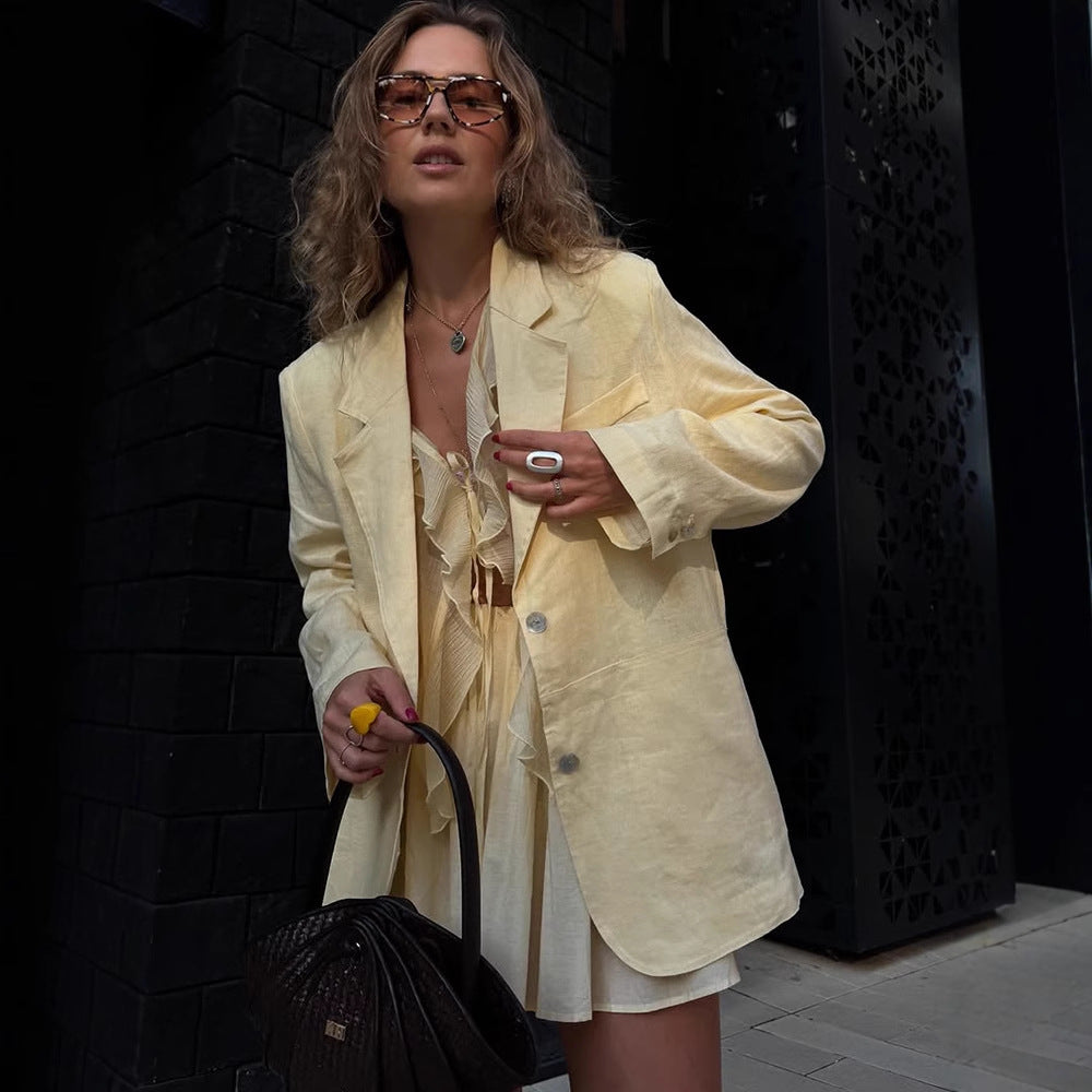 Damer Blazer med avslappnad passform Mirla-Eva Jonsson