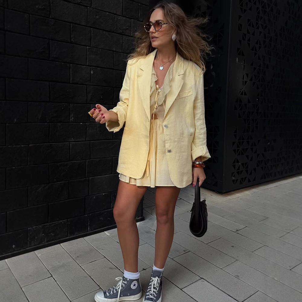 Damer Blazer med avslappnad passform Mirla-Eva Jonsson